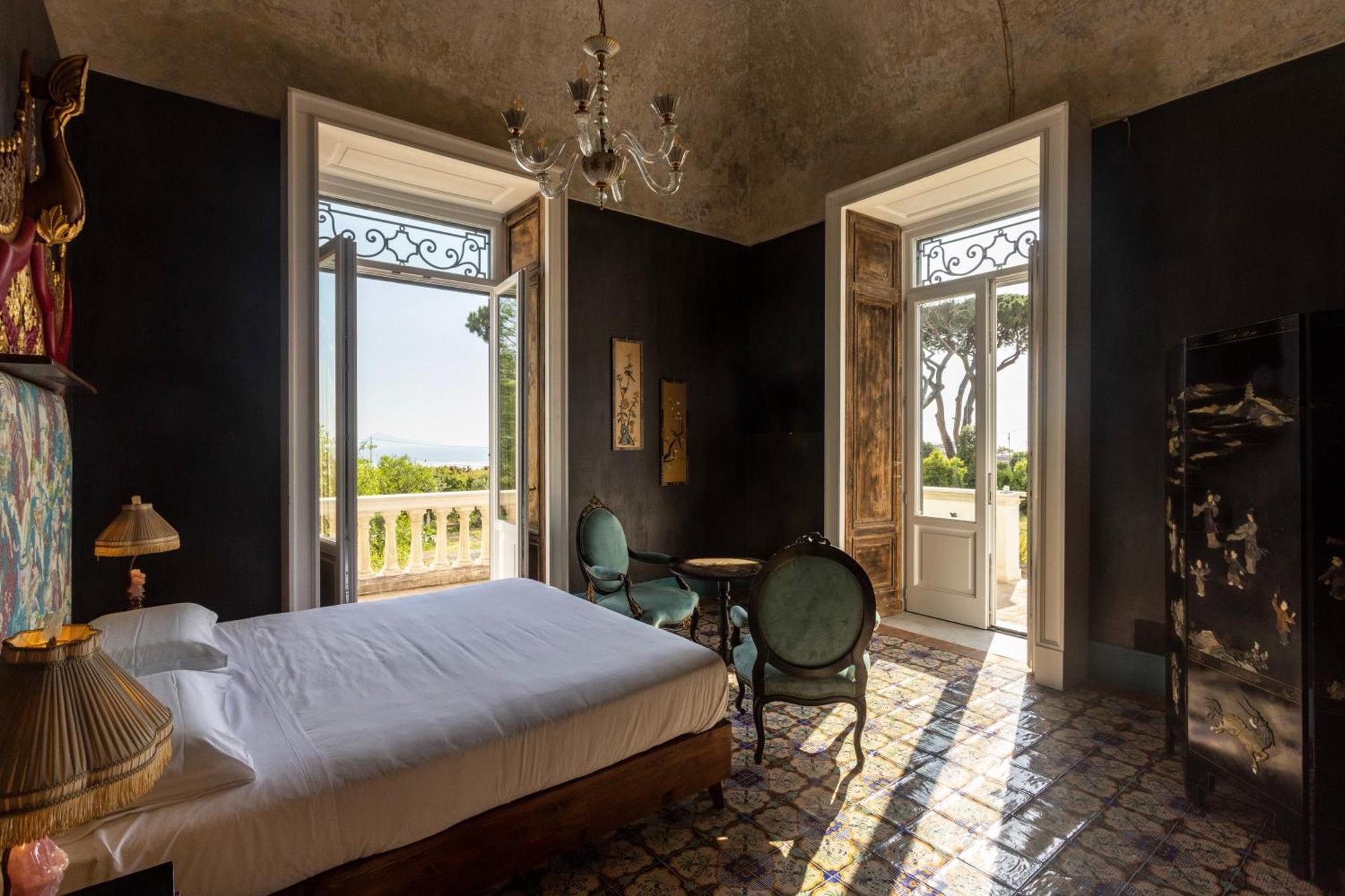 Villa De Cillis Carafa Torre del Greco Bagian luar foto
