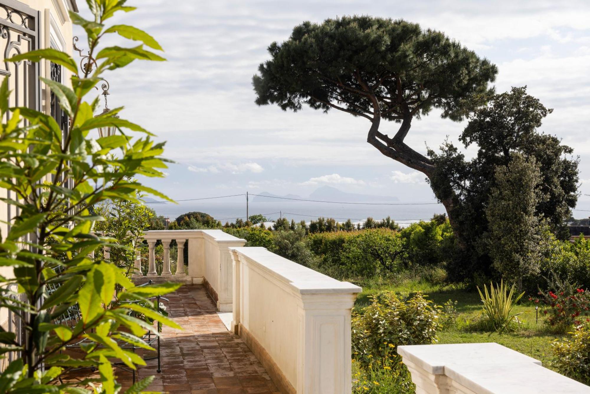 Villa De Cillis Carafa Torre del Greco Bagian luar foto